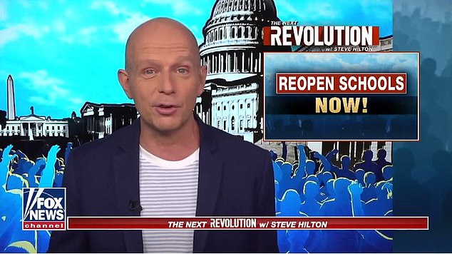 O ex -astro da Fox News, Steve Hilton, lançou corridas para governador na Califórnia para lutar com Kamala Harris